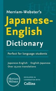 Cover of: Merriam-Webster's Japanese-English Dictionary