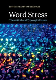 Cover of: Word Stress by Harry van der Hulst