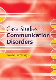 Cover of: Case Studies in Communication Disorders