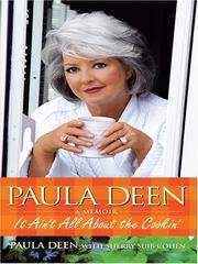 Cover of: Paula Deen: It Ain't All About the Cookin' (Thorndike Press Large Print Biography Series)