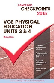 Cover of: Cambridge Checkpoints VCE Physical Education Units 3 and 4 2015 and Quiz Me More