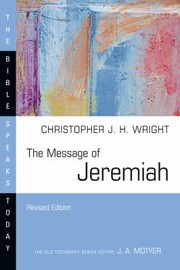 Cover of: Message of Jeremiah: Grace in the End