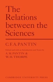 Cover of: Relations Between Sciences