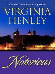 Cover of: Notorious by Virginia Henley