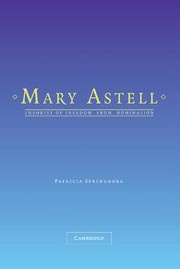 Cover of: Mary Astell: Theorist of Freedom from Domination