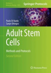 Cover of: Adult Stem Cells: Methods and Protocols