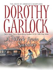 Cover of: A Week from Sunday by Dorothy Garlock