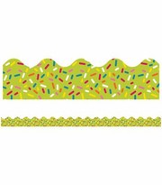 Cover of: School Pop Lime Sprinkles Scalloped Borders