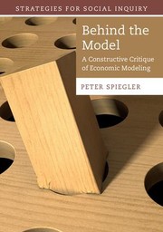 Front cover of Behind the Model by Peter Spiegler