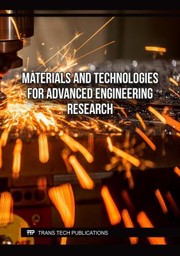 Cover of: Materials and Technologies for Advanced Engineering Research