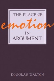 Cover of: Place of Emotion in Argument