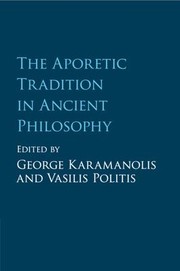 Cover of: Aporetic Tradition in Ancient Philosophy