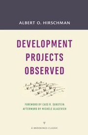 Cover of: Development projects observed