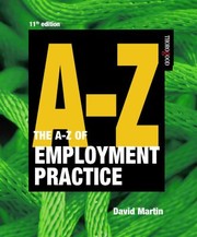 Cover of: a-Z of Employment Practice