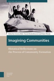 Cover of: Imagining Communities: Historical Reflections on the Process of Community Formation