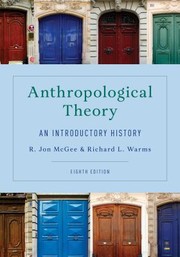 Cover of: Anthropological Theory by R. Jon McGee, Richard L. Warms, R. Jon McGee, Richard L. Warms