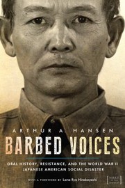 Cover of: Barbed Voices by Arthur A. Hansen, Lane Ryo Hirabayashi