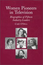 Cover of: Women pioneers in television