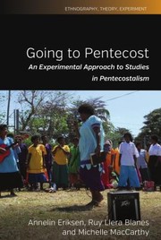 Cover of: Going to Pentecost: An Experimental Approach to Studies in Pentecostalism