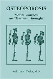 Cover of: Osteoporosis: medical blunders and treatment strategies