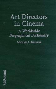 Cover of: Art directors in cinema by Michael L. Stephens