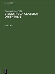 Cover of: Bibliotheca Classica Orientalis