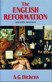 English Reformation by A. G. Dickens