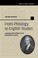 Cover of: From Philology to English Studies