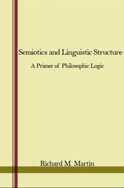 Cover of: Semiotics and Linguistic Structure by Martin