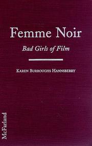 Cover of: Femme noir by Karen Burroughs Hannsberry, Karen Burroughs Hannsberry