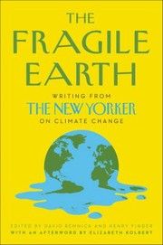 Cover of: Fragile Earth by David Remnick, Henry Finder