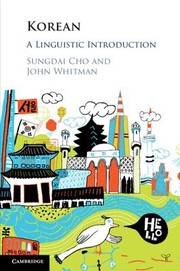 Cover of: Korean: A Linguistic Introduction