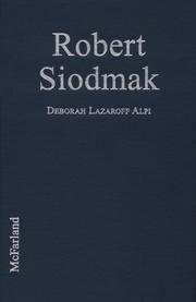 Cover of: Robert Siodmak by Deborah Lazaroff Alpi