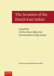 Cover of: The invasion of the Dutch East Indies