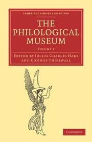 Cover of: Philological Museum by Julius Charles Hare, Connop Thirlwall