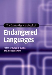 Cover of: Cambridge Handbook of Endangered Languages