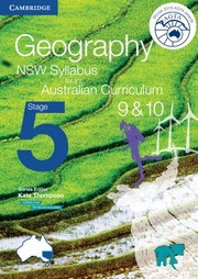 Cover of: Geography NSW Syllabus for the Australian Curriculum, Stage 5 - Years 9 and 10