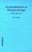 Cover of: An introduction to parapsychology