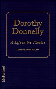 Cover of: Dorothy Donnelly by Lorraine Arnal McLean