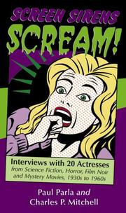 Cover of: Screen Sirens Scream! by Paul Parla, Charles P. Mitchell