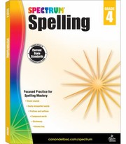 Cover of: Spectrum Spelling, Grade 4