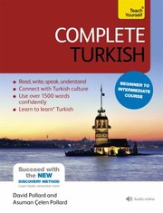 Cover of: Complete Turkish by Sultan Erdogan Smith, David Pollard, Asuman Çelen Pollard