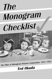 Cover of: The Monogram Checklist by Ted Okuda