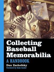 Cover of: Collecting baseball memorabilia: a handbook