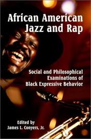 Cover of: African American Jazz and Rap | James L., Jr. Conyers
