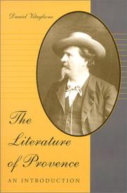 Cover of: The literature of Provence by Daniel Vitaglione