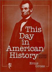 Cover of: This day in American history by Ernie Gross