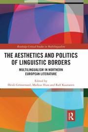 Cover of: Aesthetics and Politics of Linguistic Borders