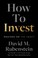 Cover of: How to Invest