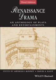 Cover of: Renaissance Drama: An Anthology of Plays and Entertainments